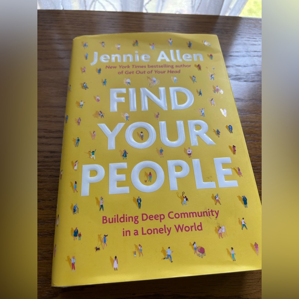 Find Your People hardback book by Jennie Allen